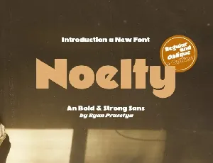 Noelty Family font