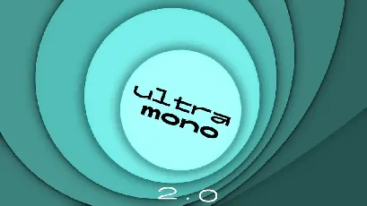 Ultramono 2.0 Family font