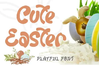 Cute Easter font