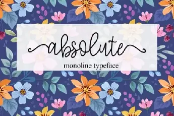 Absolute Handwritten font