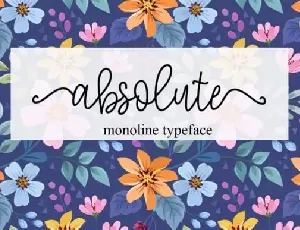 Absolute Handwritten font