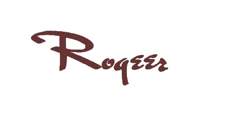 Rogeer font