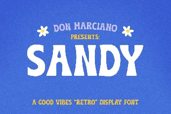 Sandy font