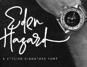 Eden Hazard font