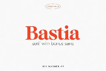 Bastia font