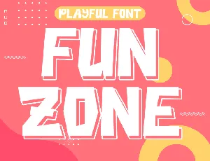 Fun Zone - Personal Use font