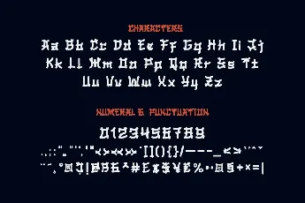 BOMADHA font