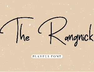 The Rangnick font