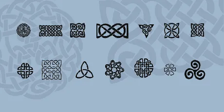 CeltiCons font