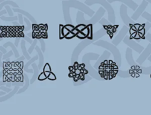 CeltiCons font