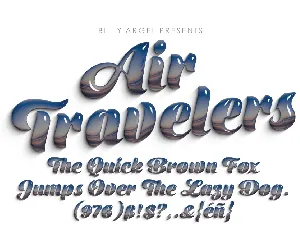 Air Travelers font