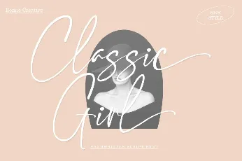 Classic Girl font