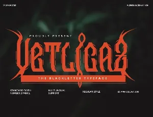 Vetlicaz font