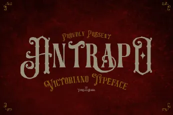 Antrapo Victorian font