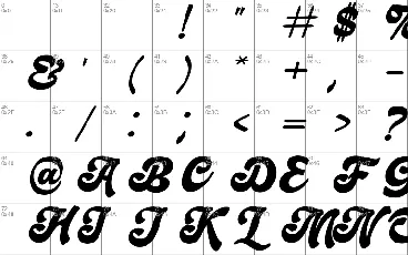 Hiderh Mahen font