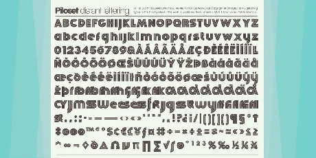 Pilo font