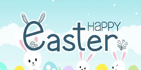 Easter Flower font