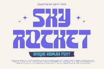 Sky Rocket font