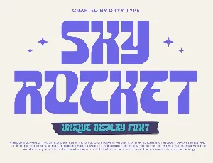 Sky Rocket font