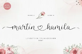 Martin Kamila font