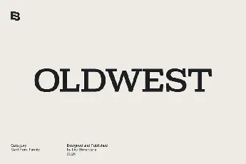 Oldwest font