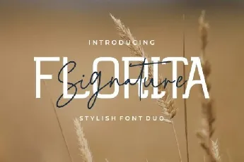 Florita Duo font