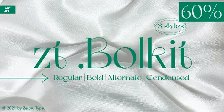 Bolkit font