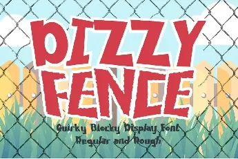 DIZZY FENCE font