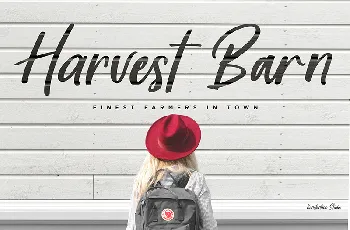 Harvest Barn DEMO font