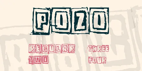 Pozo font