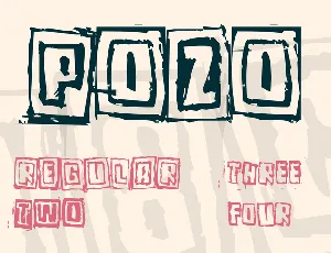 Pozo font