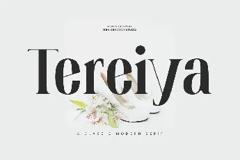 Tereiya Personal Use font