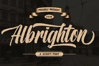 Albrighton font