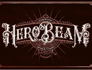 Hero Beam font