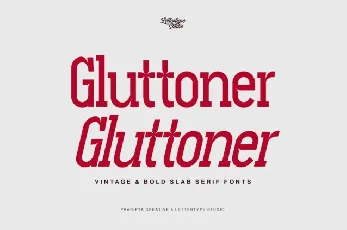 Gluttoner font