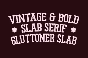 Gluttoner font