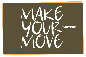 Make Your Move font