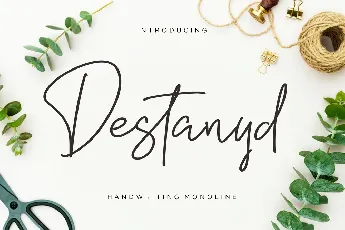 Destanyd font