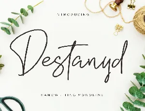 Destanyd font