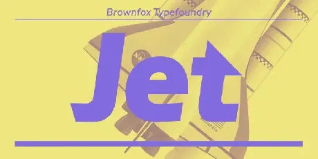 Jet Family font