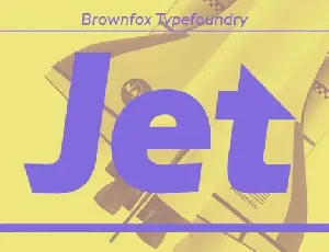 Jet Family font