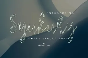 Sukury Script font