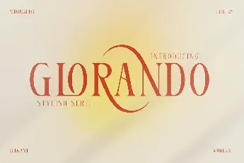 Glorando font