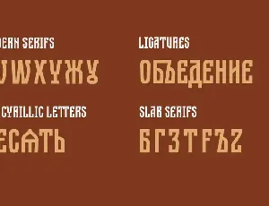 Dobrozrachniy Typeface font