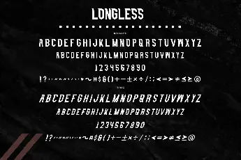 Longless font