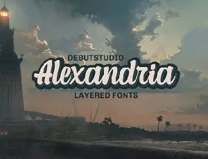 Alexandria font