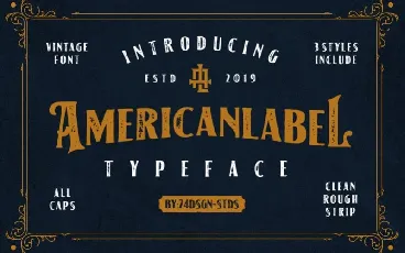 American Typeface font