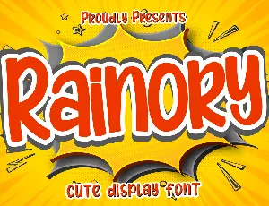 Rainory font