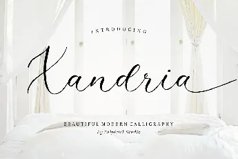 Xandria font