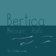 Bertica font